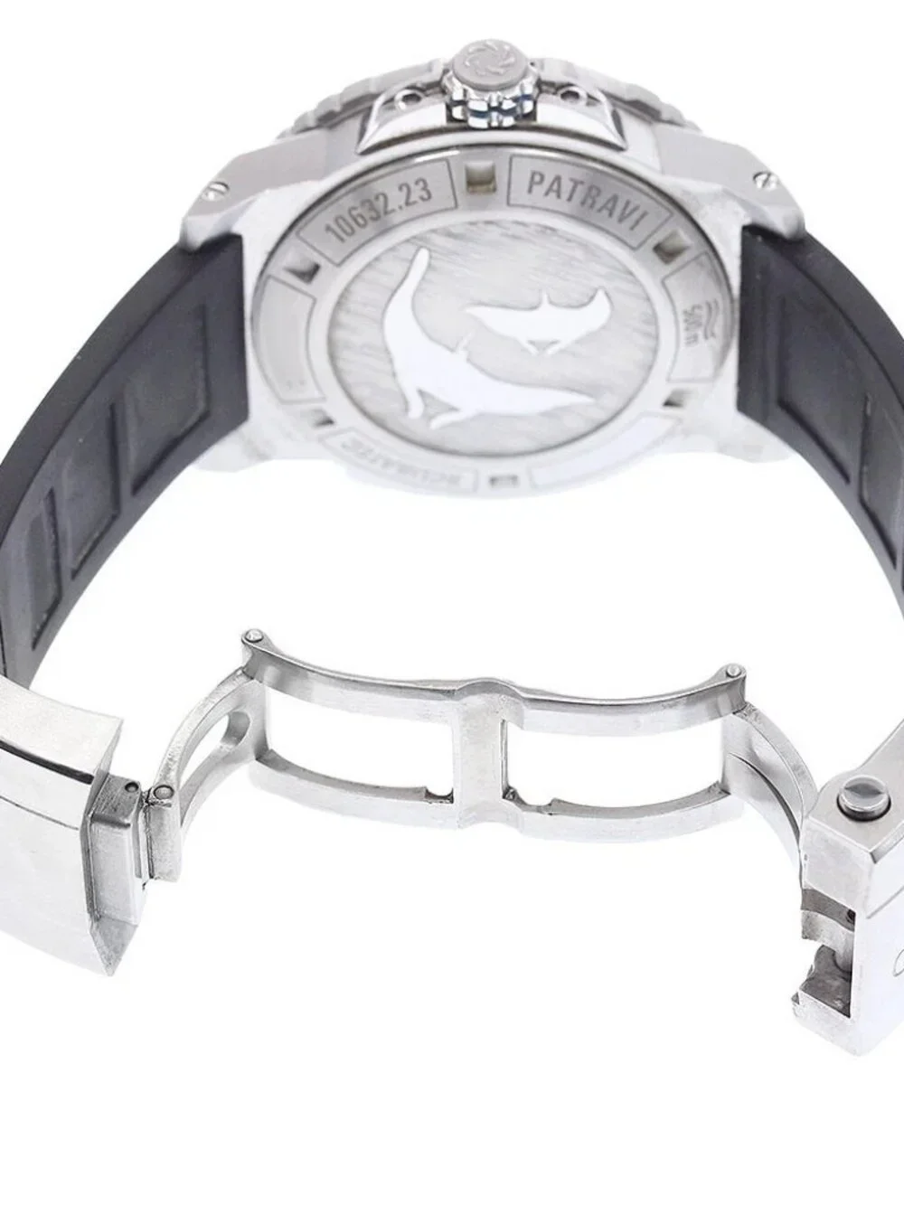 CARL F.BUCHERER Patrabi Scuba Tech 00.10632.23.23.01 Automatic Mens Watch_972744